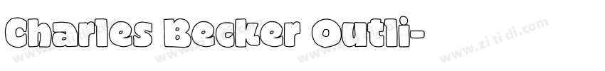 Charles Becker Outli字体转换 Charles Becker Outli字体转换